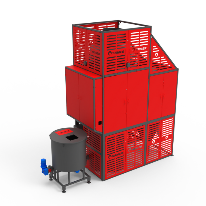 Котел паровий прямоточний КПТ-1,6